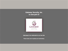 Tablet Screenshot of gatewaysecurity.com